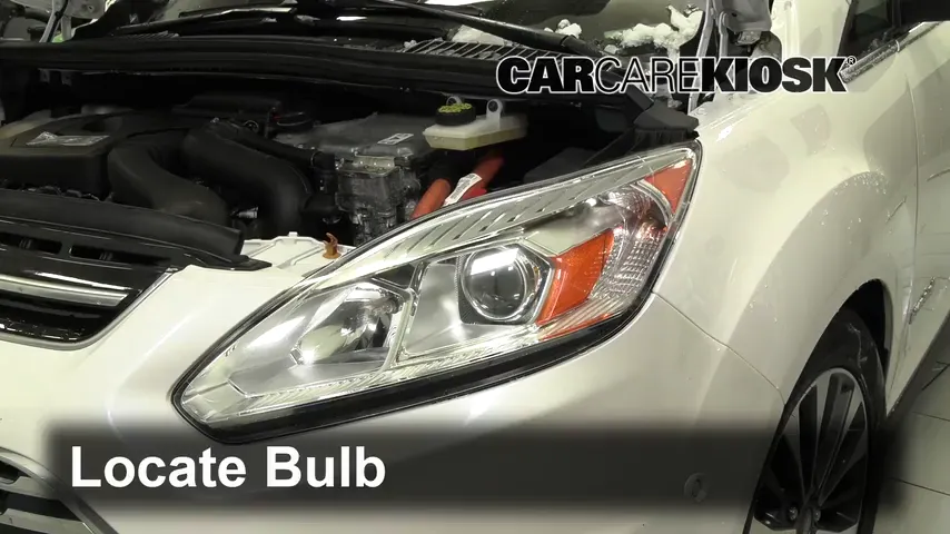 2018 Ford C-Max Hybrid Titanium 2.0L 4 Cyl. Lights Headlight (replace bulb)